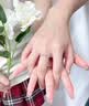 中国黄金（CHINA GOLD）连理枝银情侣戒指男女求婚活口对戒表白七夕情人节生日礼物送女友 （刻字/贺卡）足银*连理枝戒指【情侣一对】 实拍图