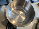 利仁（Liven）小钢人不锈钢0涂层电煮锅分体式小电锅电蒸锅小型1-2人电火锅蒸煮一体多功能锅2L配蒸笼DHG-J1851 实拍图