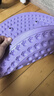 SMOOKY指压板脚底按摩脚垫穴位疏通脚心指压板仿鹅卵石圆形垫慢跑 优雅紫【圆形直径约55cm】 实拍图