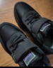 足力健防滑老人鞋冬季新款加绒保暖棉鞋加厚雪地靴妈妈鞋9160 黑色 38 实拍图
