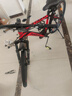 凤凰（Phoenix）山地自行车成人男女学生青少年减震变速越野公路通勤车山地车 24寸黑红辐条轮 24速数字指拨（前中后全轴承） 实拍图