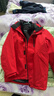 骆驼（CAMEL）CamelTex户外御寒冲锋衣男女同款防油污外套三合一登山服  XL 实拍图