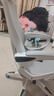 锦汐 电脑椅家用办公椅子靠背人体工学椅学习转椅老板座椅游戏电竞椅 【可后躺】白框灰网 实拍图