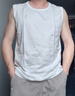 蕉内棉棉301H男士背心100%纯棉宽肩全棉家居服春夏季无袖无侧缝睡衣 实拍图