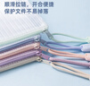得力(deli)5只A4防水网格拉链袋文件袋学生科目分类袋 马卡龙色系混色63481 实拍图