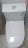九牧（JOMOO）马桶家用一级水效防臭卫浴虹吸式马桶坐便器大冲力抗菌卫生间坐厕 【双旋暴风-无棱内壁】11396 400坑距(2515城包安装) 实拍图