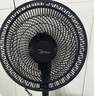 美的（Midea）【超级单品】七叶轻音立式电风扇家用柔风落地扇台式桌面小型风扇大风量节能摇头宿舍电扇 SAF30AB 实拍图