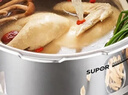 苏泊尔（SUPOR）304不锈钢9L压力锅26cm【4-6人可用】防爆高压锅电磁炉通用大容量 实拍图