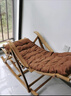 家逸躺椅阳台摇摇椅大人午休椅老人专用逍遥藤椅折叠懒人家用休闲一体 实拍图