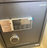 得力保险柜家用型 密码保险箱办公财务专用小型文件柜全钢防盗入墙入柜床头保管柜 曜臻AE610高45cm 实拍图