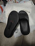京东京造【3.5cm踩屎感】eva厚底拖鞋男士防臭休闲凉拖鞋夜色黑 42-43 实拍图
