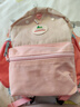SHUKIKU儿童书包幼儿园防丢失防泼水大容量户外旅游双肩包桃子果汁S+码 实拍图