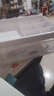 京东物流 化妆品收纳盒梳妆台置物架桌面高级感整理抽屉柜 中号2层（1层抽屉+1层顶部置物架） 24*20*12cm 透明白 实拍图
