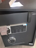 得力保险柜家用型 密码保险箱办公财务专用小型文件柜全钢防盗入墙入柜床头保管柜 曜臻AE610高45cm 实拍图