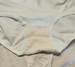 京东京造【A类新疆棉】女士内裤10A抑菌蚕丝裆纯棉三角内裤女中腰大码L 实拍图