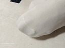 海澜之家袜子男女中筒纯棉100%棉抗菌消臭抗起球纯色运动休闲中长袜5双装 实拍图