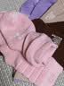 蕉内热皮303+++女士棉袜子加厚保暖7A抗菌防臭中筒远红外发热秋冬4双 实拍图
