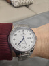 上海（SHANGHAI）手表男款 国民系列 经典男士自动机械腕表钢带男款 S629B白双历 实拍图