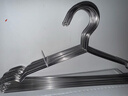 京东京造 太空系列 衣架实心不锈钢晾衣架无痕衣服挂衣撑子加粗成人款20个 实拍图