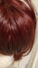 OKCS染发膏 树莓红染发剂 植物纯男女免漂自己在家染发沙漠玫瑰长发装 实拍图