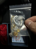 中国黄金四叶草黄金项链女吊坠新年情人节礼物送女友老婆结婚纪念妈妈生日 足金吊坠[送S925链]+证书礼盒 实拍图