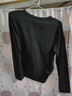 京东京造【10A抗菌T】长袖t恤女卫衣春夏新款打底衫 黑色 2XL 实拍图