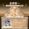 鱼跃(yuwell)轮椅车H051折叠老人轻便旅行手推车钢管免充气胎代步车 实拍图