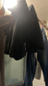 优衣库男装女装摇粒绒拉链茄克/长袖外套夹克479793 08 深灰色 L 实拍图