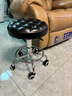 华恺之星 吧台椅 可升降办公椅转椅酒吧椅旋转前台收银椅 b-6升级款黑色 实拍图