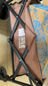 探险者（TAN XIAN ZHE）露营车儿童可躺户外推车野餐车露营装备折叠露营推车营地车买菜车 250L 淡栗棕坦克轮【轮宽10CM】 实拍图
