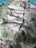 威尔贝鲁【桑蚕丝】睡袋1-3岁婴儿童宝宝前6后4亲肤透气睡衣春夏森林绿M 实拍图