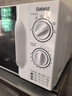 格兰仕（Galanz）平板式小型家用微波炉20升700W精准温控旋钮操作更便捷DG(S0) 实拍图