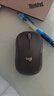 罗技（Logitech）M185鼠标 无线鼠标 办公鼠标 对称鼠标 黑色灰边 带无线2.4G接收器 实拍图