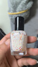 Miss Candy健康显白15ml指甲油快干持久可撕拉免烤气质美甲 彩虹闪片ML20 实拍图
