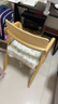 家逸实木学习椅小学生写字椅可调节升降座椅坐姿纠正椅子宝宝餐椅 实拍图