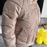 啄木鸟（TUCANO）时尚妈妈装棉衣2023冬装新款洋气中老年女装加绒加厚外套棉袄棉服 卡其色 XL (推荐90-105斤） 实拍图