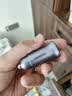 绿联 车载充电器点烟器车充一拖二双USB快充15.5W转换器扩展口 实拍图
