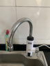 奥克斯（AUX）电热水龙头热水器加热水龙头快速热水变频恒温厨房下进水 【大屏数显】雪山白+漏保插头+万向喷头 实拍图