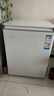 海尔（Haier）142L单温冰柜小型家用小冰柜减霜一级能效冷藏冷冻转换深冷冷柜小冰箱BC/BD-142GHW9D国家补贴 实拍图
