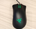 雷蛇（Razer）炼狱蝰蛇标准版有线鼠标 人体工学 电竞游戏 右手通用型 吃鸡/LOL/CSGO游戏鼠标 黑色 实拍图