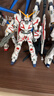 万代（BANDAI）HGUC 1/144 RX-0独角兽高达 毁灭模式 高达拼装模型玩具 实拍图