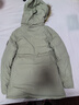 君羽反季羽绒服女中长800蓬白鹅绒加拿大风格工装大毛领鹅绒服 杏色 S （推荐105斤以下） 实拍图