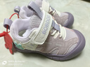巴布豆童鞋秋款女童舒适百搭学步鞋小童轻便机能鞋102353023糖果紫/米25 实拍图