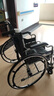 京巧铝合金轮椅老人专用出行便携式轮椅小型轻便折叠旅行代步车可自推 实拍图