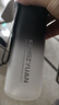 康知缘（KANGZYUAN）Tritan塑料水杯大容量杯子男女户外运动健身水瓶学生便携军训壶 黑白渐变 650ml 实拍图