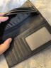稻草人男士钱包头层牛皮真皮钱包大容量两折长款钱包时尚票夹生日礼物 实拍图