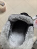 3515冬季棉鞋老北京布鞋轻便防滑加绒保暖爸爸鞋 黑色 42 实拍图