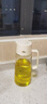 小熊（Bear）油壶 调料瓶抗菌玻璃油瓶酱油瓶600ml 自动开合不挂油CX-W0058 实拍图
