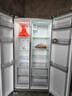 华凌美的出品561L对开门双开门冰箱一级能效双变频净味节能大容量风冷无霜京东自营HR-589WKP国家补贴 实拍图