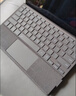 微软（Microsoft）Surface Pro 13英寸键盘盖 带超薄触控笔 亮铂金 (适配Surface Pro 11/9/8单主机) 实拍图